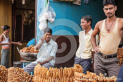 Indian Sweet. Editorial Stock Photo